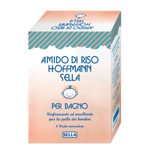 Sella srl Amido Riso Bagno 6 Buste Sella