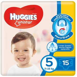 Kimberly clark italia Huggies Unistar Base 5 15pz