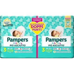 Fater spa Pampers Bd Duo Downcount M 40p