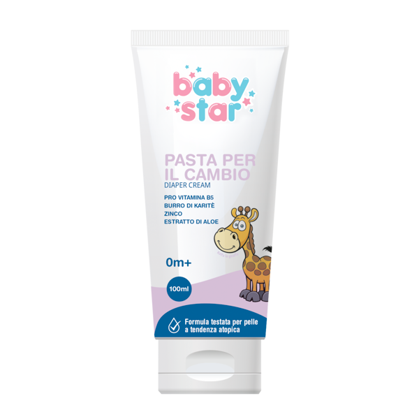 farvima medicinali spa baby star pasta per il cambio ossido zinco 100 ml