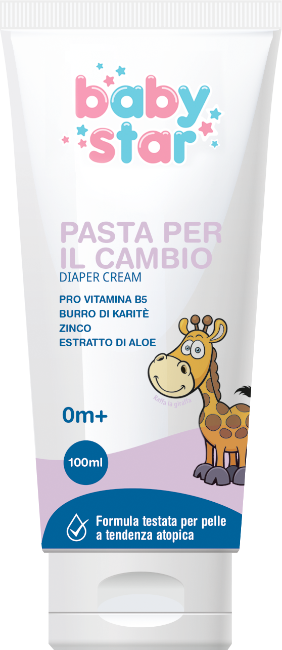 farvima medicinali spa baby star pasta per il cambio ossido zinco 100 ml