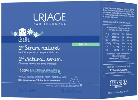 Uriage Bebe Siero Fisio 15x5ml