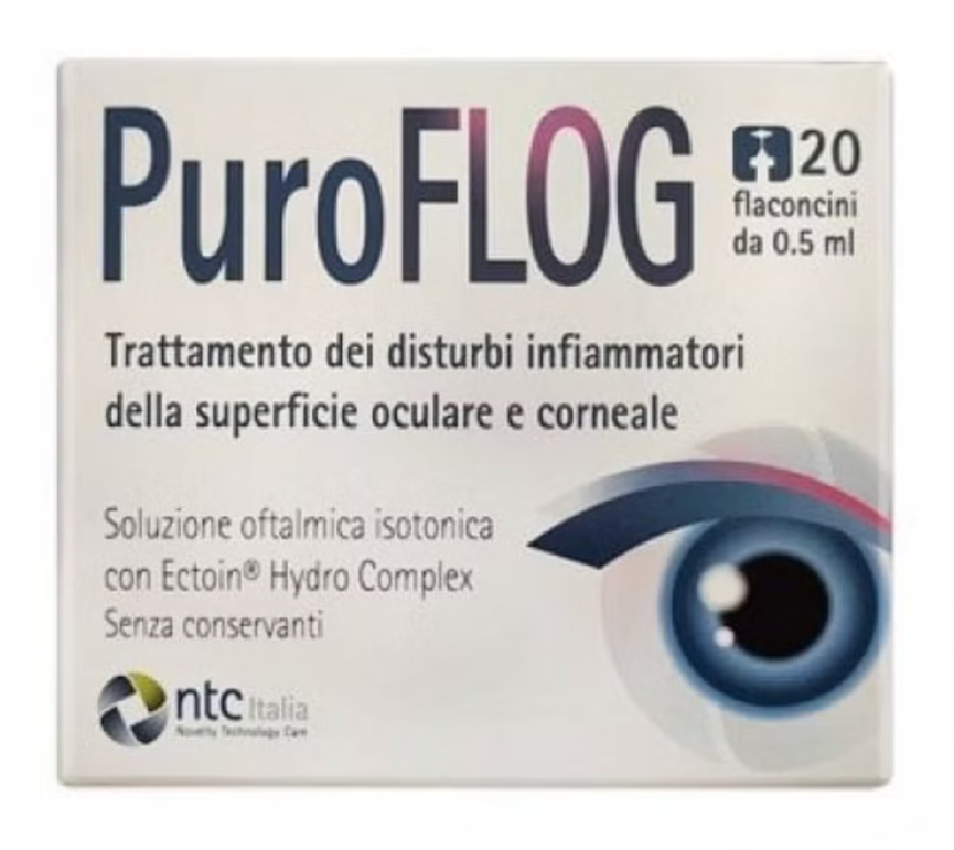 Ntc srl Puroflog Soluzione Oftalmica 20 Flaconcini