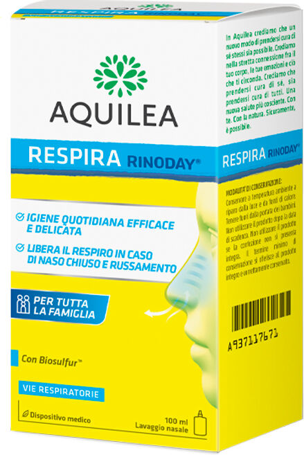 URIACH ITALY Srl Aquilea Flu Lavaggio Nas 100ml