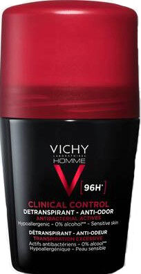 Vichy Homme Deodorantee Clinical Contrtol 96 Ore Roll 50 Ml