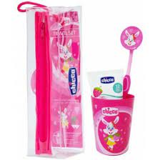 set per l'igiene orale femmina 36 mesi + chicco