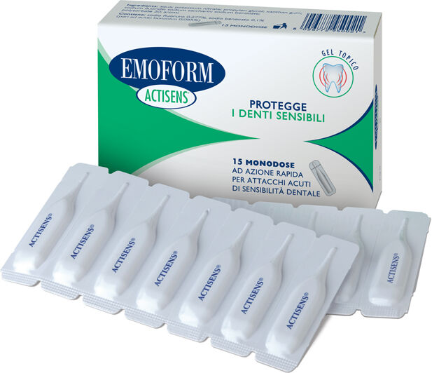 polifarma benessere srl emoform actisens gel 15 dosi