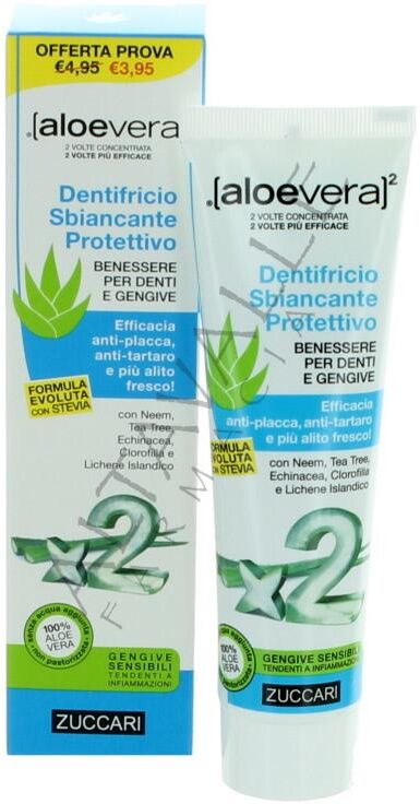 Zuccari srl Aloevera2 Dentifricio Stevia