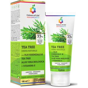 Optima naturals srl Tea Tree 33% 100ml Crema Colou