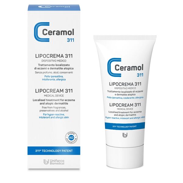 unifarco spa ceramol lipocrema*311  50ml