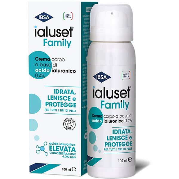 ibsa farmaceutici italia srl ialuset family cr.corpo 100ml