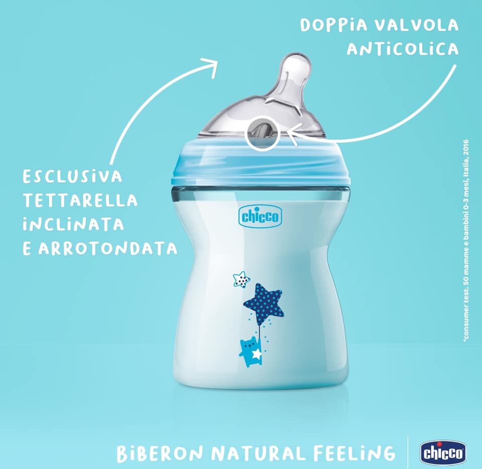 chicco biberon natural feeling 2 mesi 250 ml jfboy