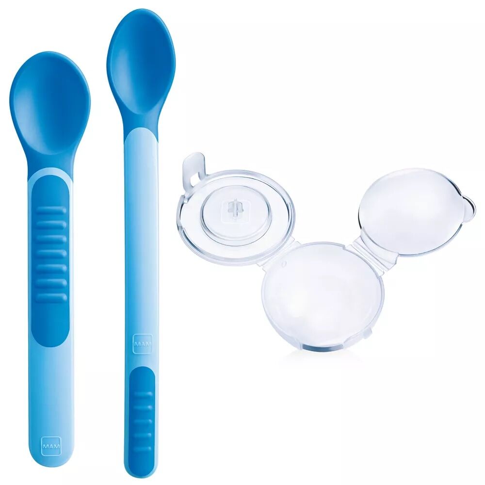 baby italia mam heat sensitive spoons and cover maschio