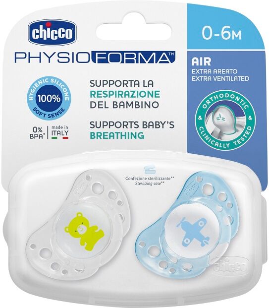 Chicco Ch Succh.Air Sil.Boy 0-6m 2pz