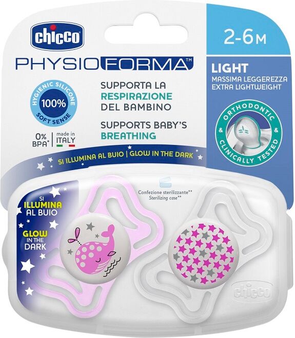 Chicco Succh 7103141 Lig Lum Sil2-6m 2p