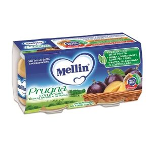 DANONE NUTRICIA SpA SOC.BEN. Omo Mellin Prugna 2x100g