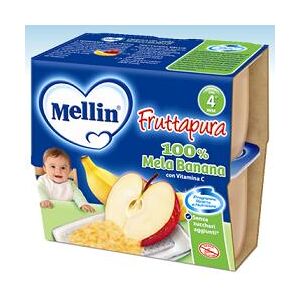 DANONE NUTRICIA SpA SOC.BEN. Mellin Frut Pura Mela/ban4x100