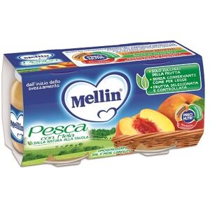 DANONE NUTRICIA SpA SOC.BEN. Omo Mellin Pesca 2x100g