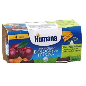 Humana italia spa Omo Humana Prugna 2x100g