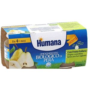 Humana italia spa Omo Humana Pera 2x100g