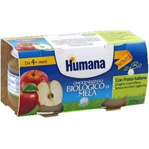 Humana italia spa Omo Humana Mela 2x100g