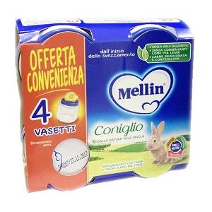 DANONE NUTRICIA SpA SOC.BEN. Mellin Omog Coniglio 4x80g