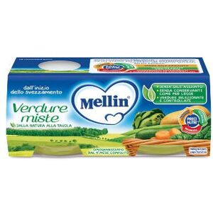 DANONE NUTRICIA SpA SOC.BEN. Omo Mellin Verdure Miste 2x80g