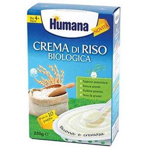 Humana italia spa Humana Crema Riso Bio 230g