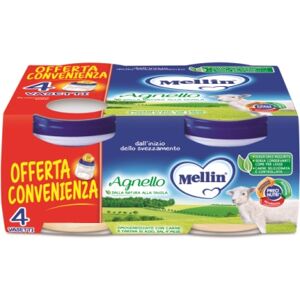 DANONE NUTRICIA SpA SOC.BEN. Omo Mellin Agnello 4x 80g