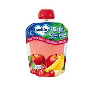 DANONE NUTRICIA SpA SOC.BEN. Mellin 100% Mela Fragola Banan