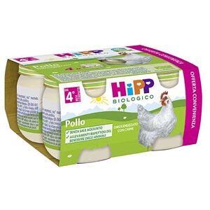 Hipp italia srl Omo Hipp Bio Pollo 4x80g