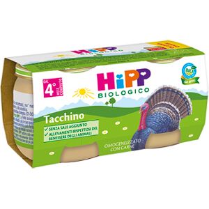 Hipp italia srl Omo Hipp Bio Tacchino*2x80g