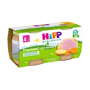 Hipp italia srl Omo Hipp Bio Prosc/verd.2x80g