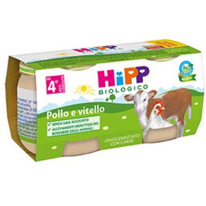 Hipp italia srl Omo Hipp Bio Vit/pollo 2x80g