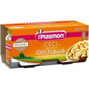 Plasmon (heinz italia spa) Omo Pl.Zucca Ceci*2x80g