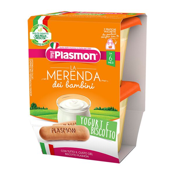 plasmon (heinz italia spa) plasmon yog bisc as 2x120g