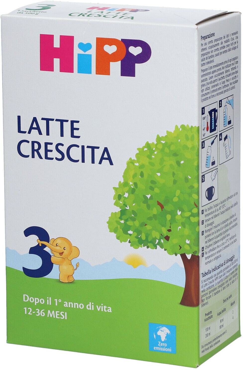 hipp italia srl hipp latte 3 crescita polvere