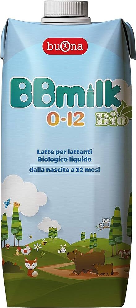 BUONA SpA SOCIETA' BENEFIT Bbmilk 0-12 Bio Liquido 500 Ml