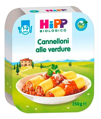 Hipp italia srl Hipp Bio Cannelloni Verdur250g