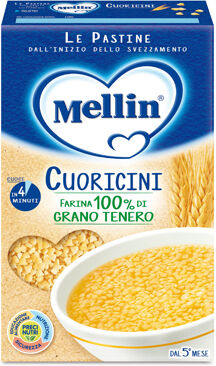 DANONE NUTRICIA SpA SOC.BEN. Mellin Past.Cuoricini*320g