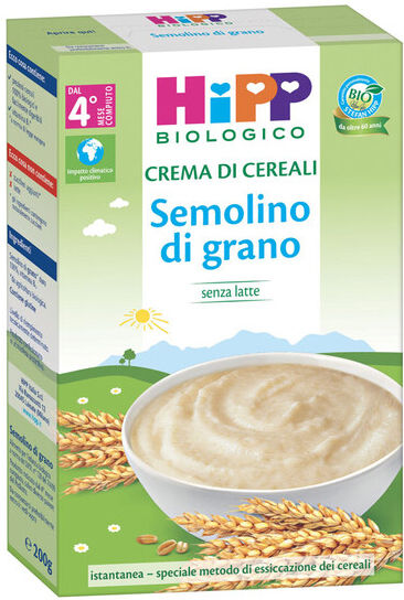 Hipp italia srl Hipp Bio Crema Cereali Semolin