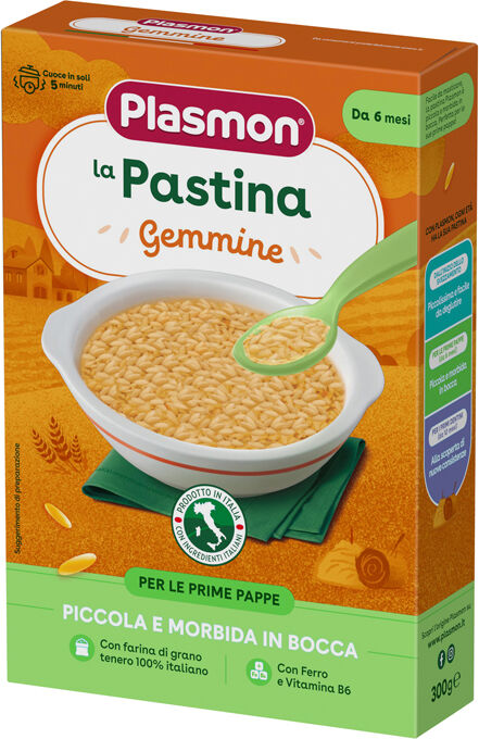 Plasmon (heinz italia spa) Plasmon Pasta Gemmine 300g