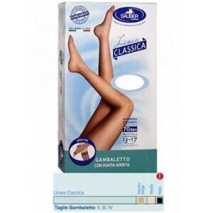 Desa pharma srl Sauber Gambaletto Optoe 70 Denari Maglia Liscia Colore M Taglia 2