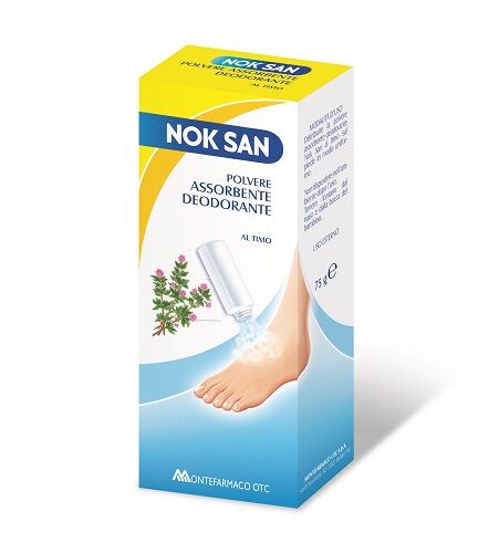 Montefarmaco otc spa Nok San Polvere Assorbente Deodorante 75g