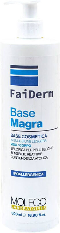 Moleco laboratoires srls Faiderm Base Magra  500ml