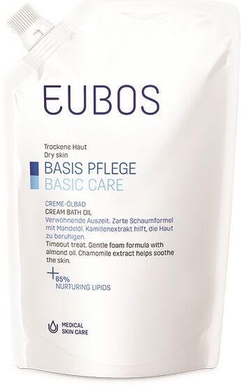 Morgan srl Eubos Olio Bagno Ricarica 400 Ml Per Pelli Secche