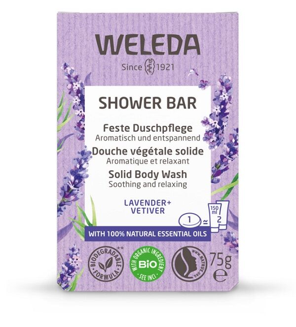 Weleda Bagno Doccia Solido Lav+vetiv