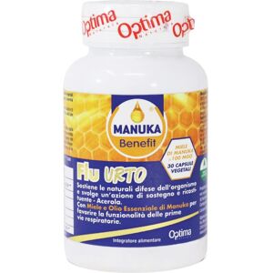 Optima naturals srl Manuka Benefit Flu Urto 30 Capsule