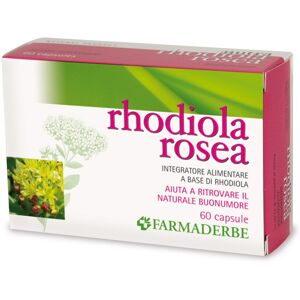 Farmaderbe srl Rodiola Rodiola Rosea 30 Capsule