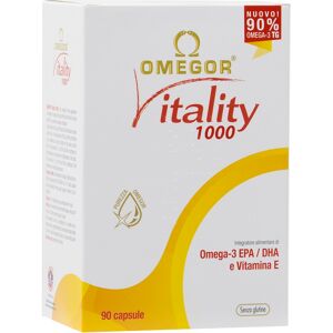 U.g.a. nutraceuticals srl Omegor Vitality 1000 90cps